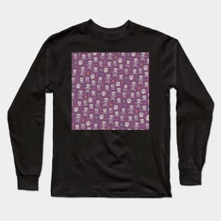 Halloween skulls Long Sleeve T-Shirt